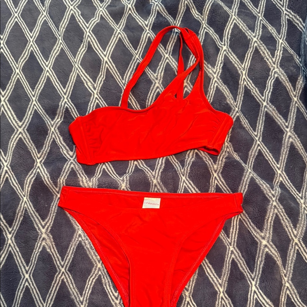 Xhilaration Red Bikini Set